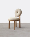 Evelyn Donut Dining Chair, Boucle - Miola
