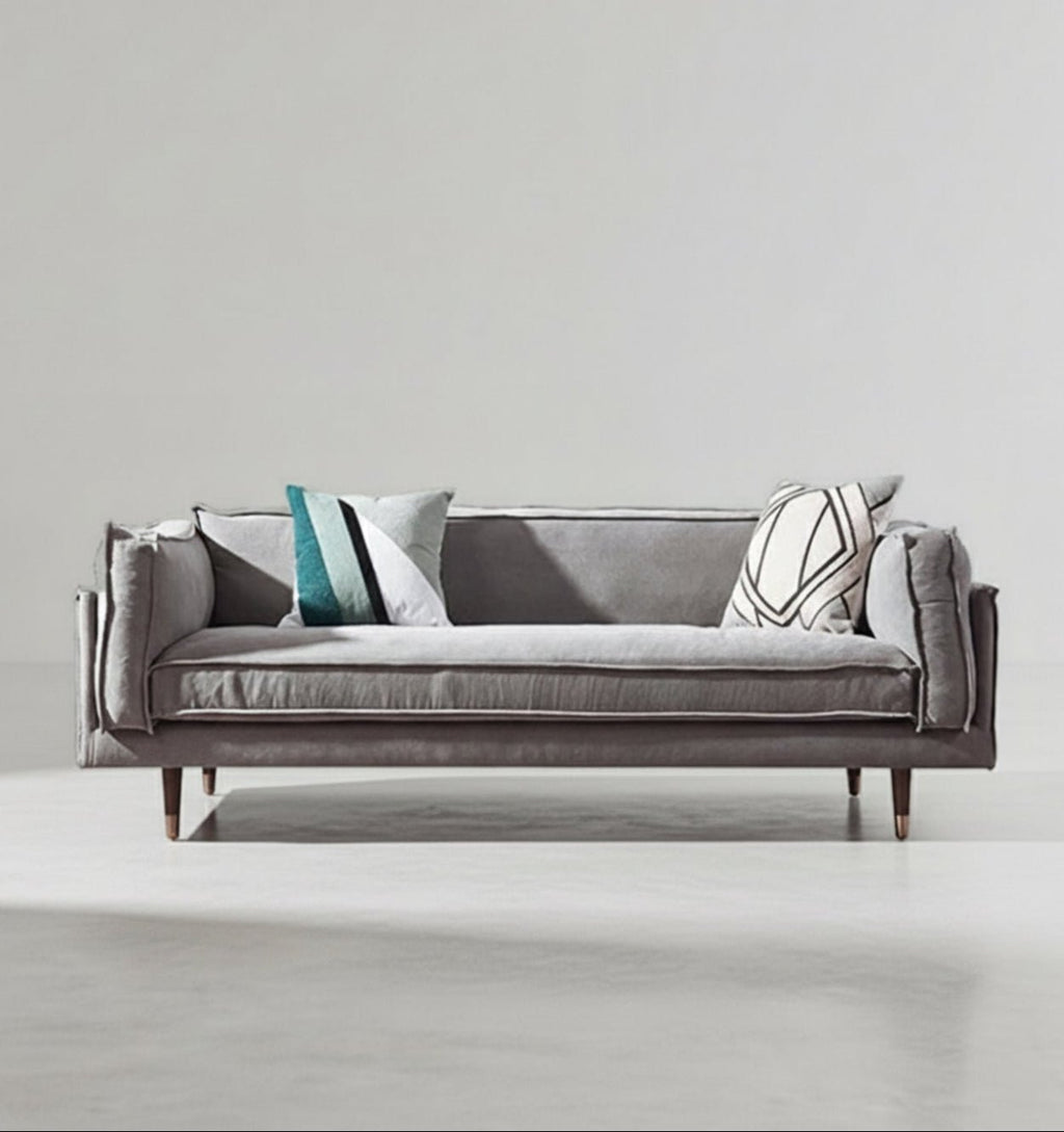 Finnegan Two Seater Sofa, Linen - Miola