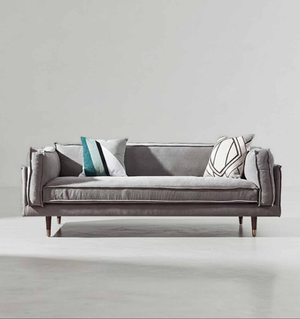 Finnegan Two Seater Sofa, Linen - Miola