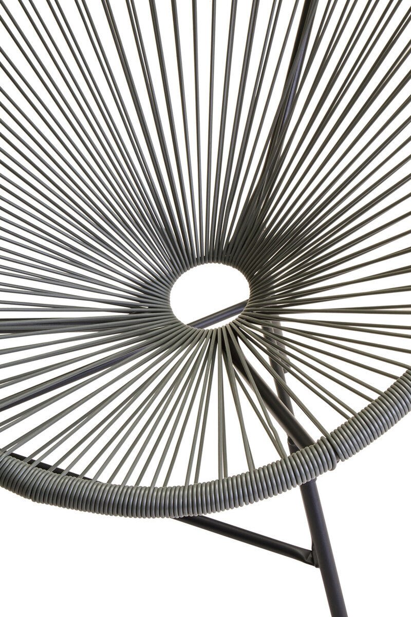 Miami Grey 3 Piece Rattan Patio Set - Miola