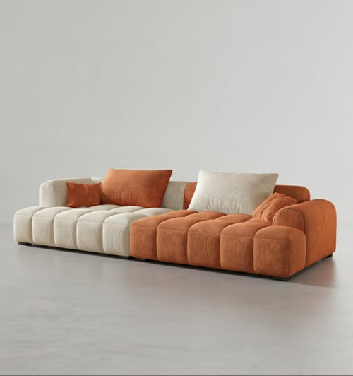 Arabella Module Sofa, Two Seater Sofa, Three Seater Sofa, Four Seater, Corduroy Fabric - Miola