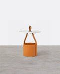Edwina Side Table With Storage, Small - Miola