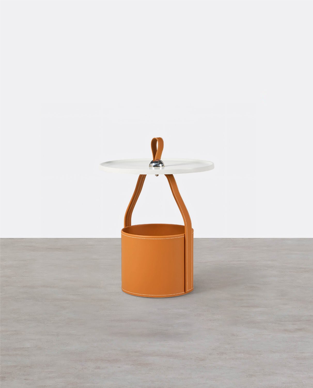 Edwina Side Table With Storage, Small - Miola