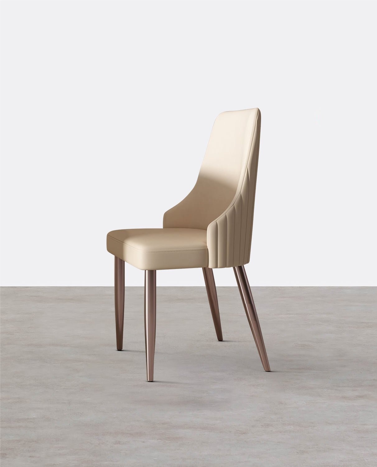 Peru Dining Chair, Cream - Miola