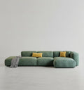 Valentina Three Seater Sofa, Four Seater, Corner Sofa, Velvet - Miola