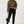 Load image into Gallery viewer, Leopard Print Foil Long Sleeve High Neck Top In Brown
