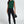 Load image into Gallery viewer, Frill Trim Sleeve Frill Neck Blouse Top In Dark Green
