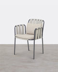 Artemis Outdoor Rattan Dining Chair, For Patio Garden - Miola