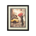 City Framed Couple Under Umbrella - Miola