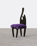 Tiffany Black Cat Dining Chair - Miola