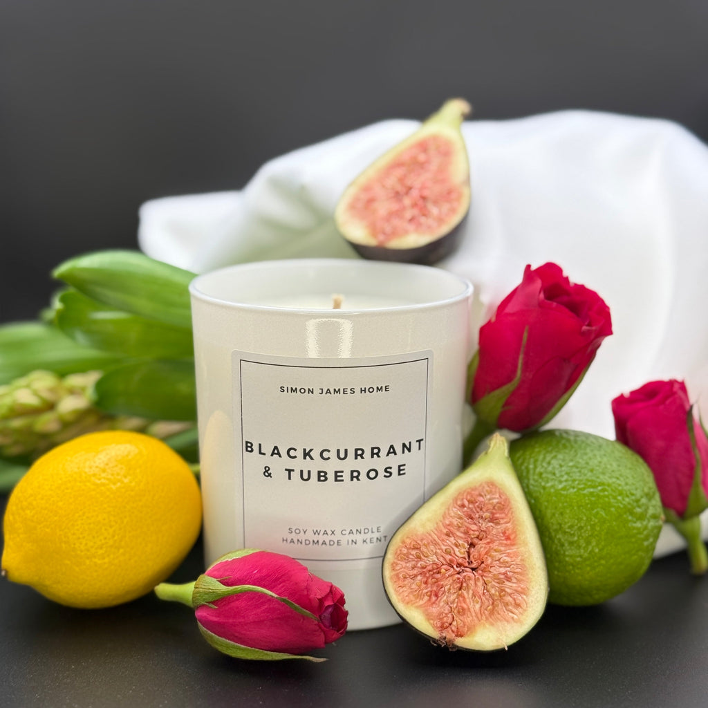 Blackcurrant & Tuberose Candle - Miola
