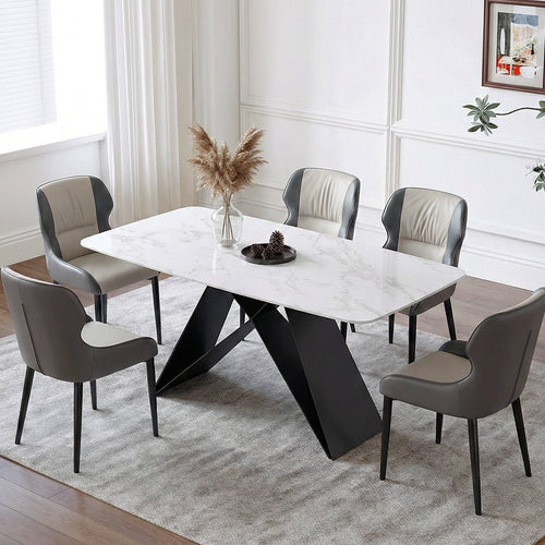 Amsterdam Dining Table, Sintered Stone - Miola