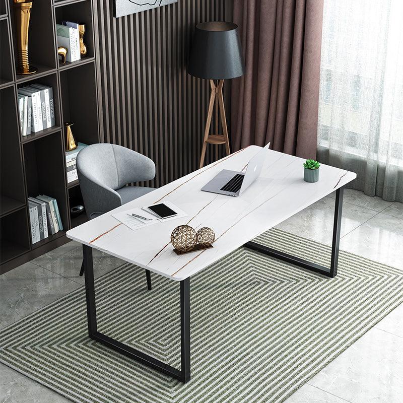 Casson Office Desk, Sintered Stone - Miola