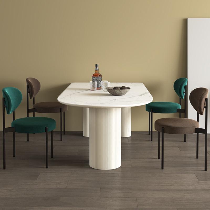 La Plainville Dining Table, White - Miola