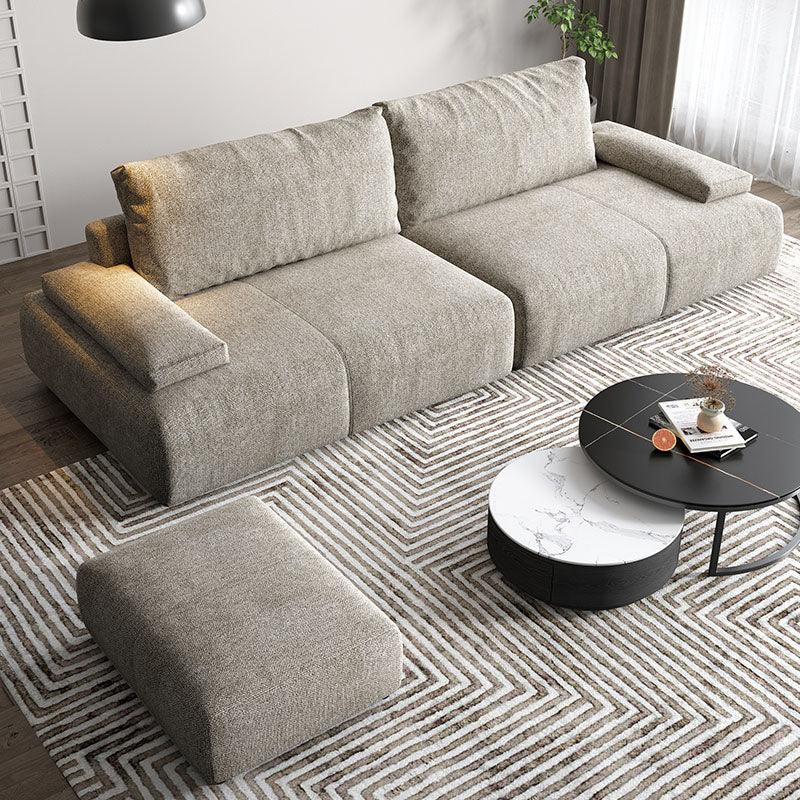 Hank L10 Four Seater Sofa, Linen - Miola