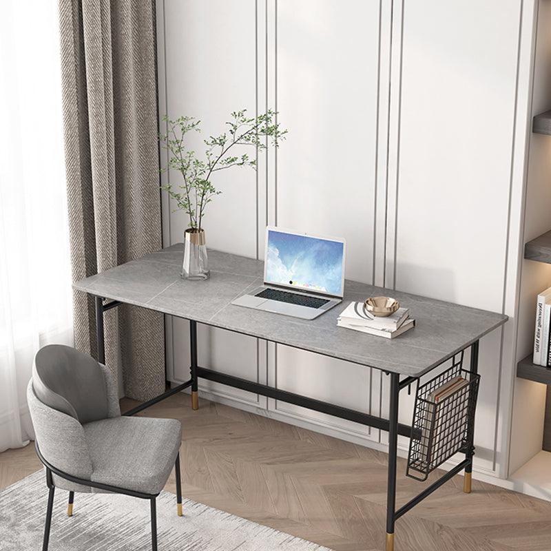 Bleeker Office Desk, Sintered Stone - Miola