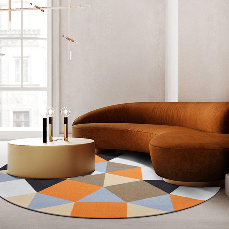 Halo Round Wool Rug, Various Shapes Available - Miola