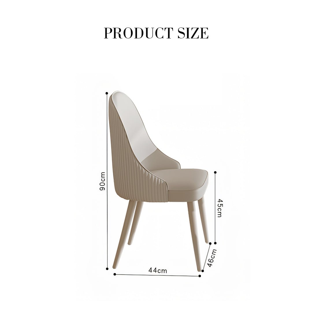 Kwame Office Desk With Office Chair, White - Miola
