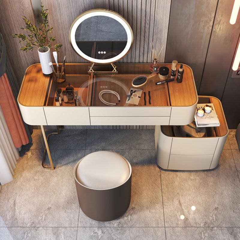 Vida Nevada Dressing Table with Mirror - Miola