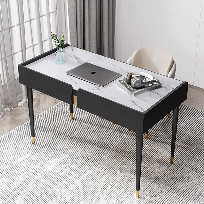Bodden Office Desk, Sintered Stone - Miola