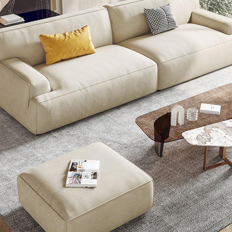 Isaac Two Seater Sofa, Leathaire - Miola