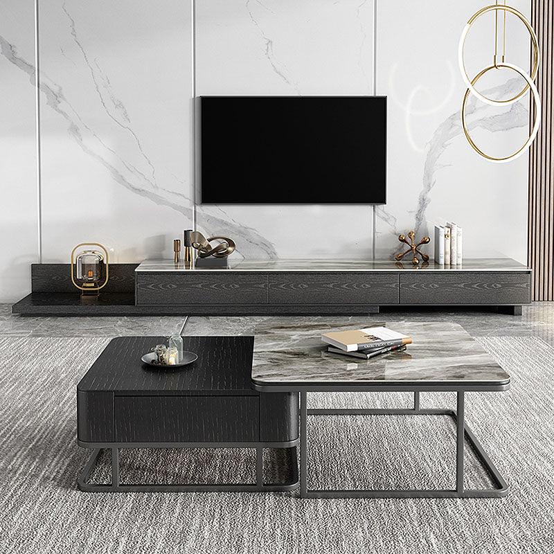 Nathan Nesting Coffee Table Set, Sintered Stone - Miola
