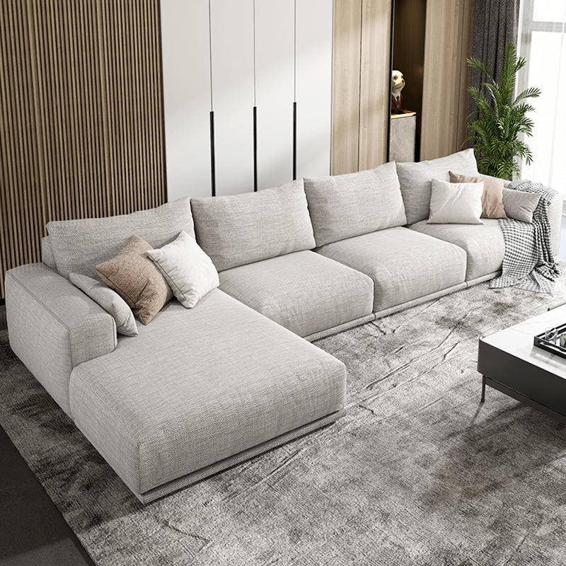 Frances Two Seater Sofa, Cotton Linen - Miola