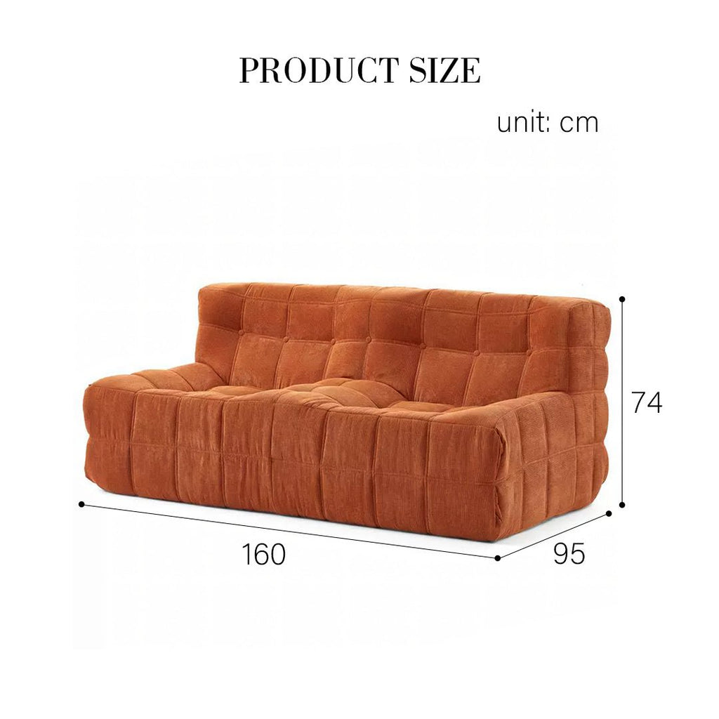 Arneson Single Seater Sofa, Armchair, Corduroy - Miola