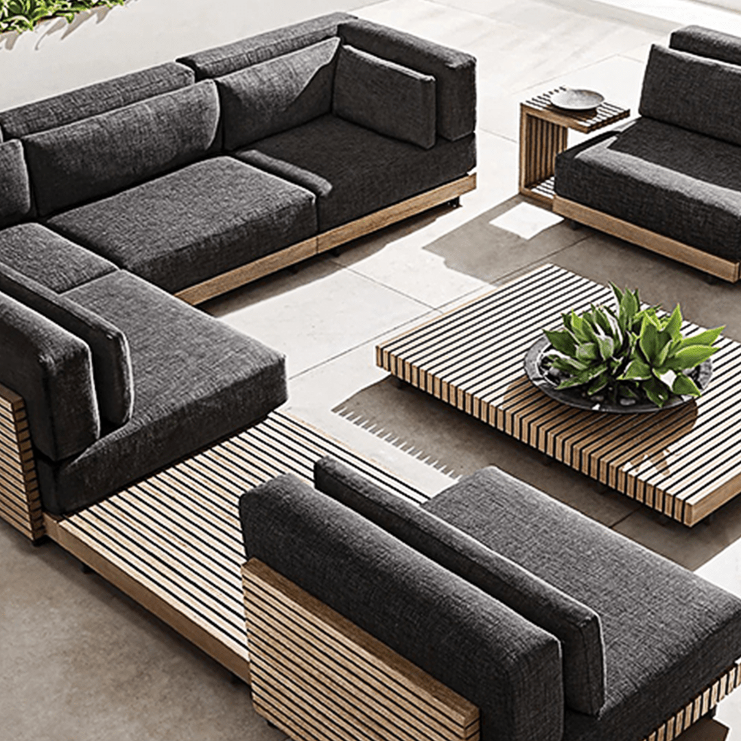 Delisia Tranquil Outdoor Garden Sofa Set - Miola