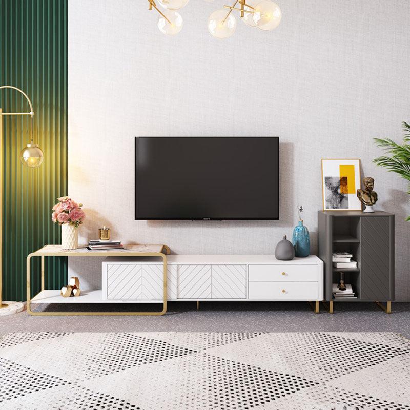 Adelaide TV Stand, White - Miola