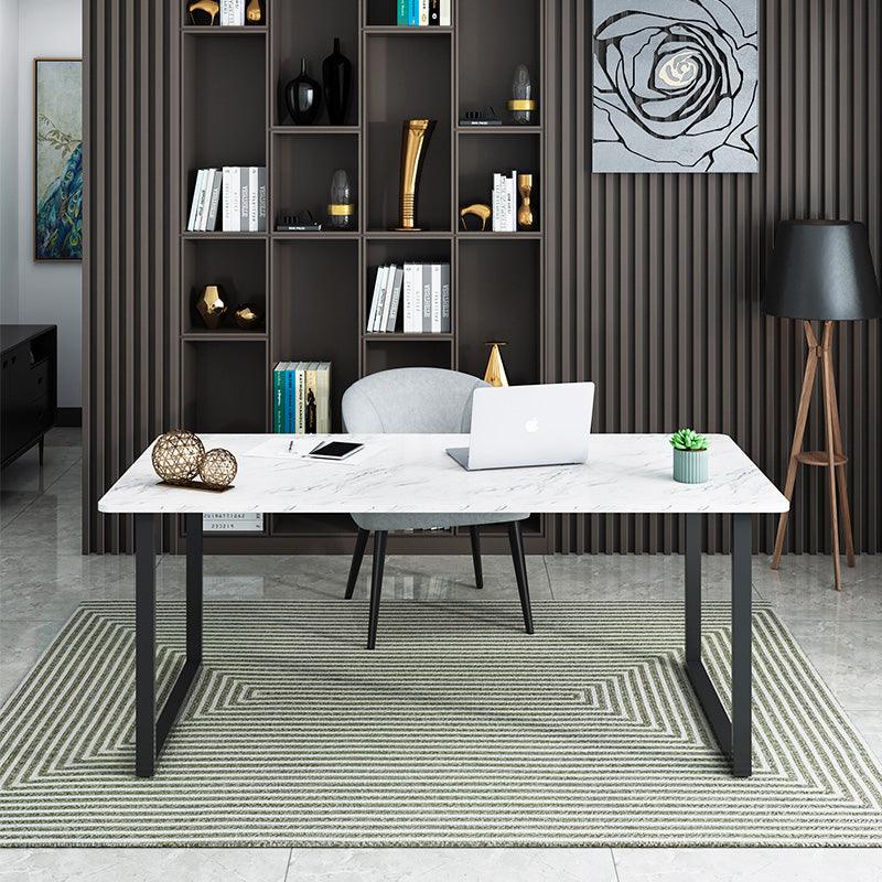 Casson Office Desk, Sintered Stone - Miola