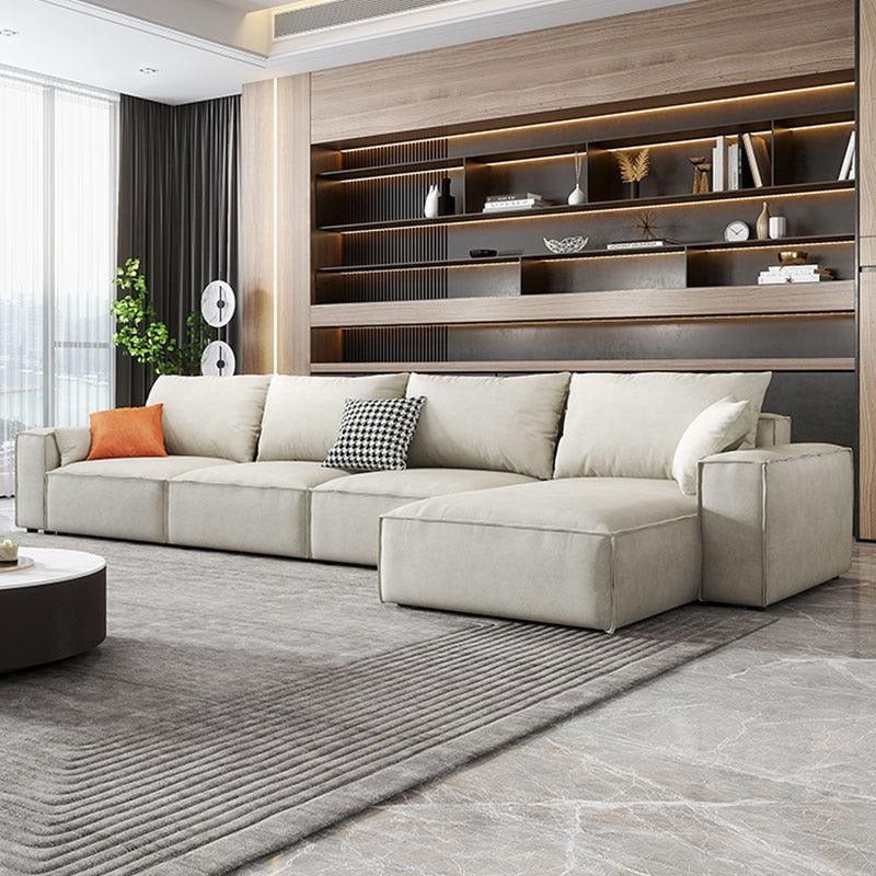 R67 Anselm Four Seater, Five Seater Sofa, Corner Sofa, Leathaire - Miola