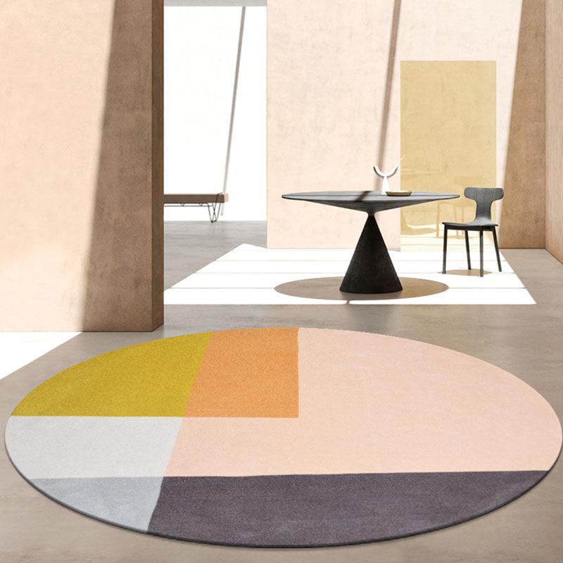 Halo Round Wool Rug, Various Shapes Available - Miola