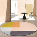 Halo Round Wool Rug, Various Shapes Available - Miola