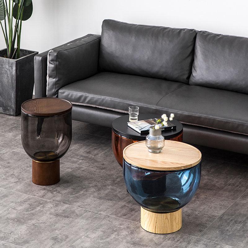 Agora Coffee Table Set, Glass - Miola