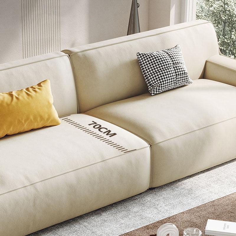 Isaac Three Seater Sofa, Modular Sofa, Leathaire - Miola