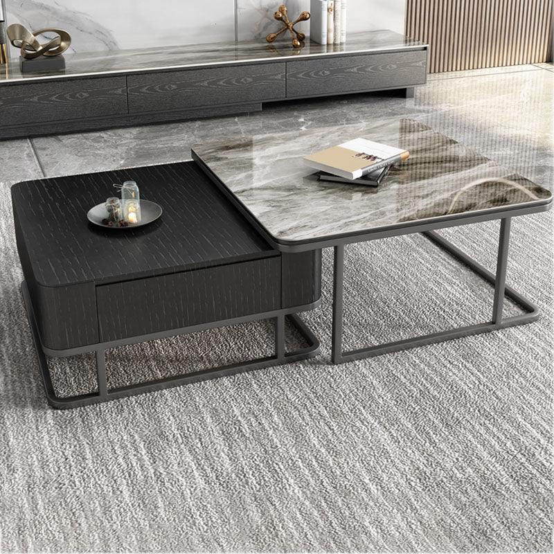 Nathan TV Stand, Sintered Stone - Miola