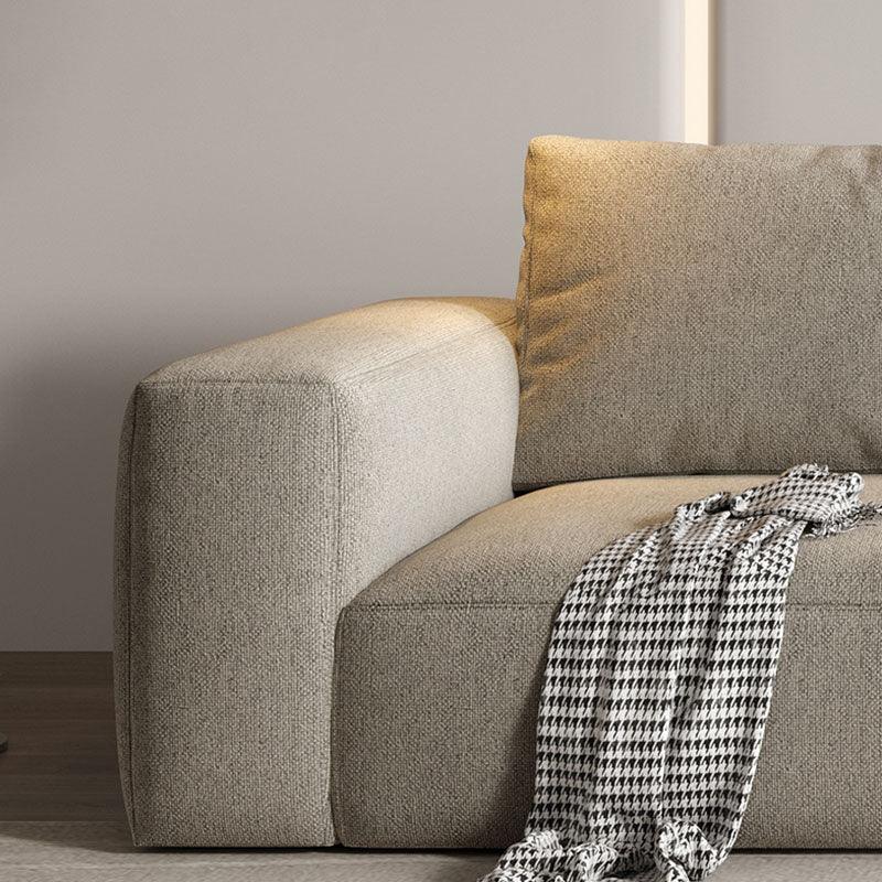 Lionel Three Seater Sofa, Linen - Miola