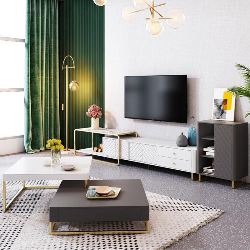 Adelaide TV Stand, White - Miola