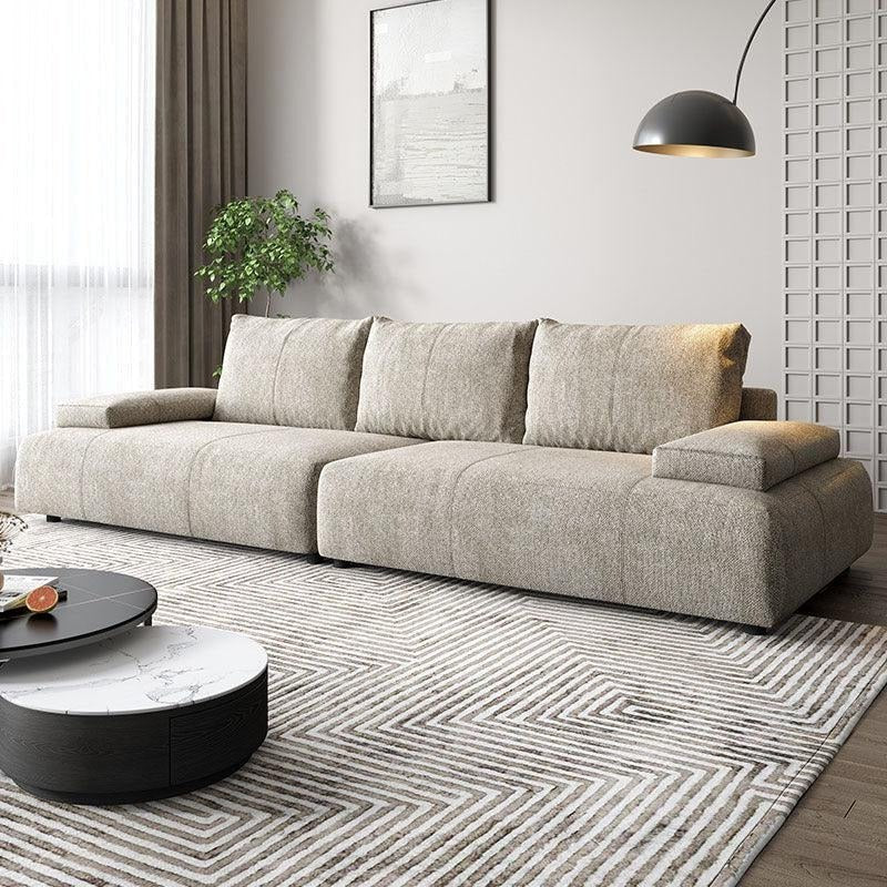 Hank L10 Four Seater Sofa, Linen - Miola