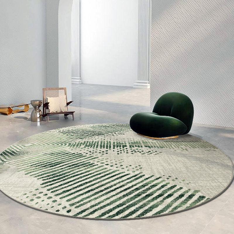 Vaserely Round Wool Rug, Various Shapes Available - Miola