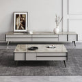 Ohyama Living Room Table Set, Coffee Table, TV Stand - Miola