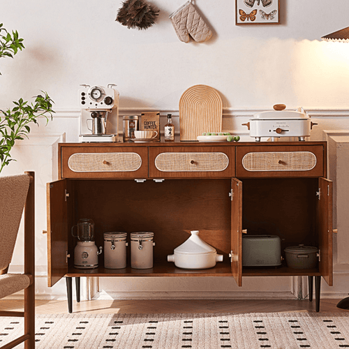 Antonio Long Sideboard, Solid Wood - Miola