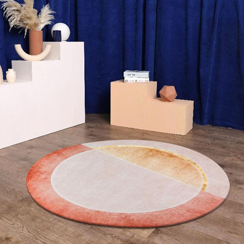 Halo Round Wool Rug, Various Shapes Available - Miola