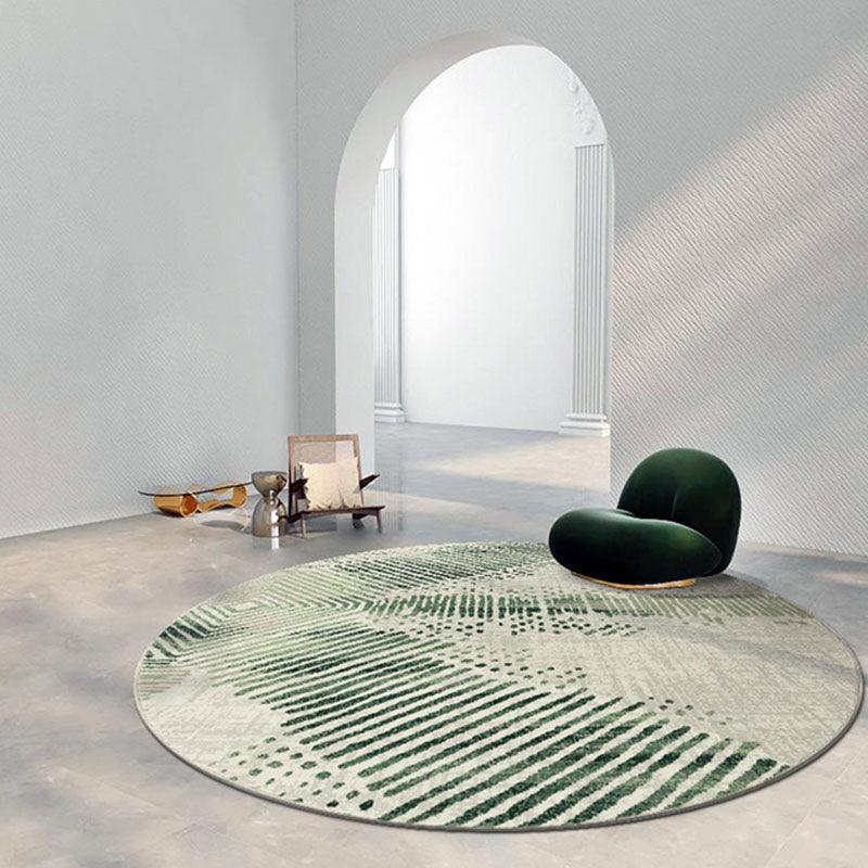 Vaserely Round Wool Rug, Various Shapes Available - Miola