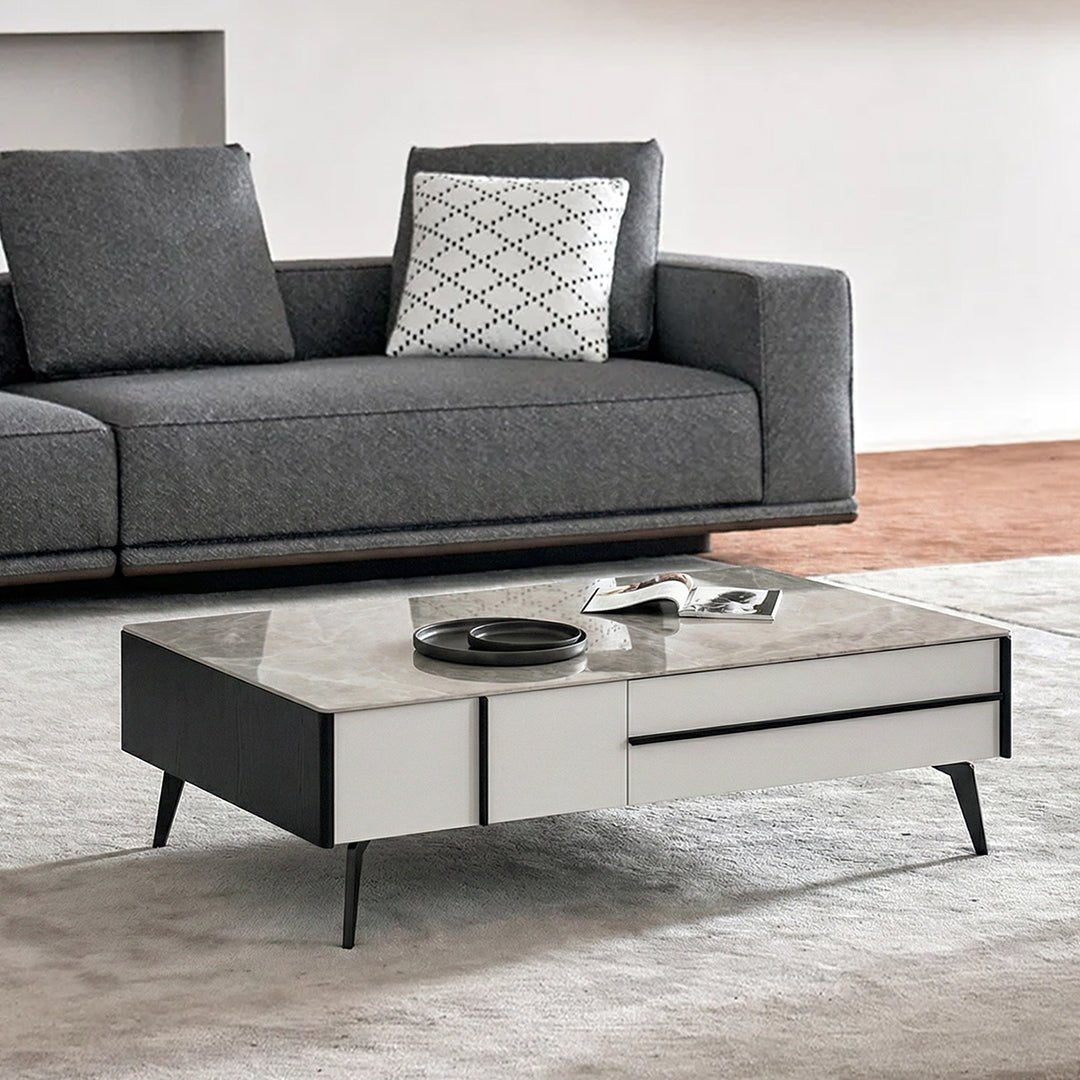 Ohyama Living Room Table Set, Coffee Table, TV Stand - Miola