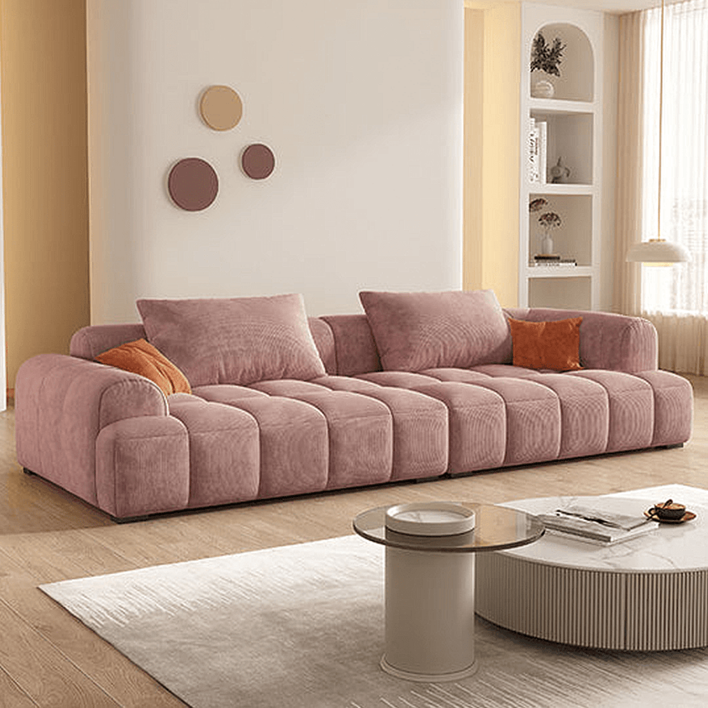 Arabella Module Sofa, Two Seater Sofa, Three Seater Sofa, Four Seater, Corduroy Fabric - Miola