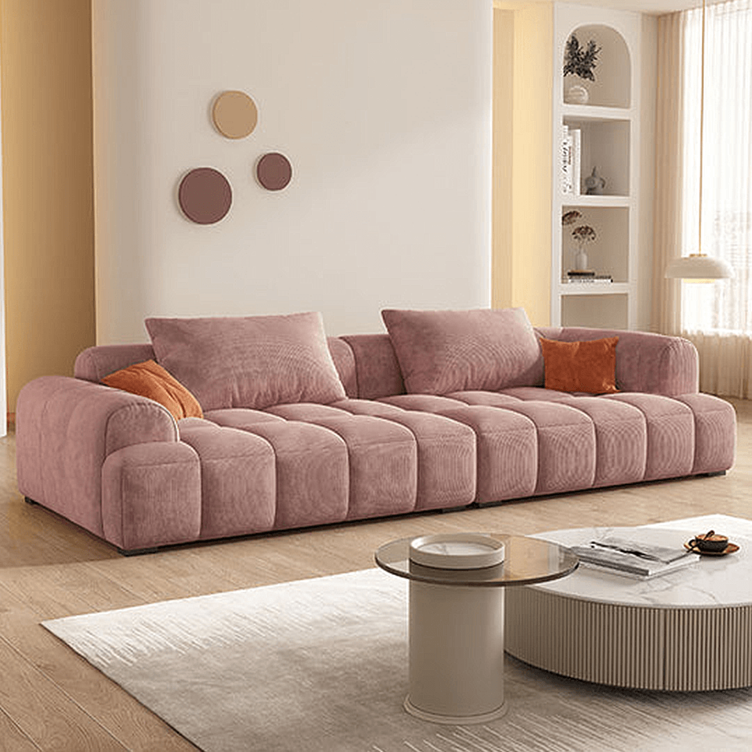 Arabella Module Sofa, Two Seater Sofa, Three Seater Sofa, Four Seater, Corduroy Fabric - Miola