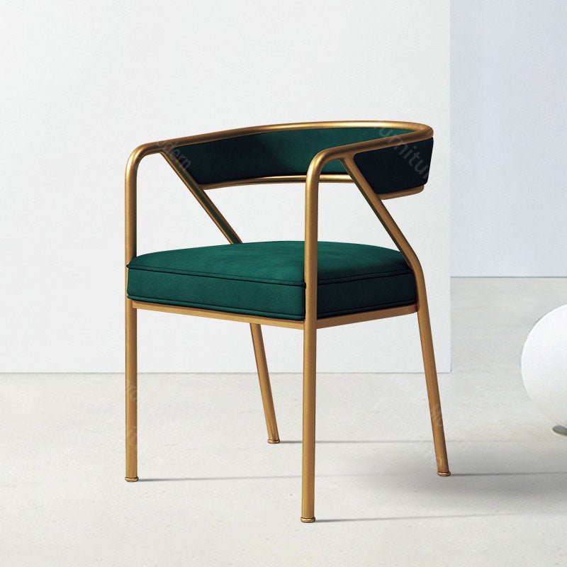 Dwight Dining Chair, Gold Frame - Miola