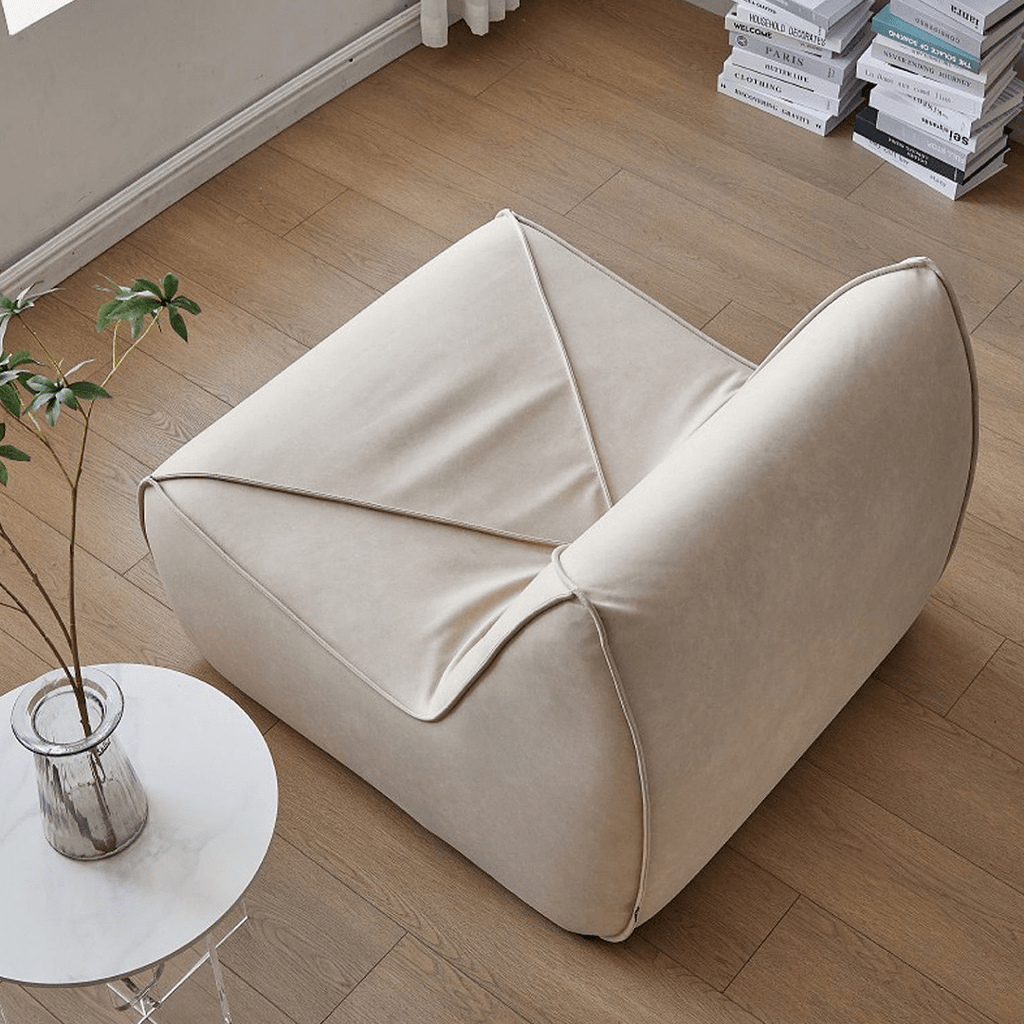 Asaro Lounge Chair For Living Room, Leathaire - Miola